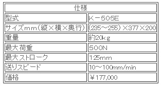 日本ATTONIC亞通力K-505E電動式臥式負載支架 日本ATTONIC亞通力K-505E電動式臥式負載支架