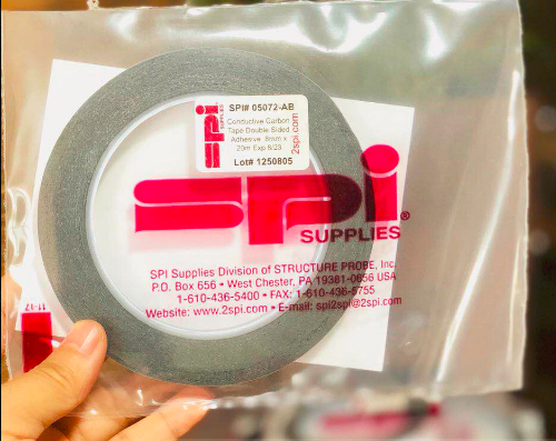 SPI美國12mm*20m膠帶SEM 雙面碳導(dǎo)電膠帶