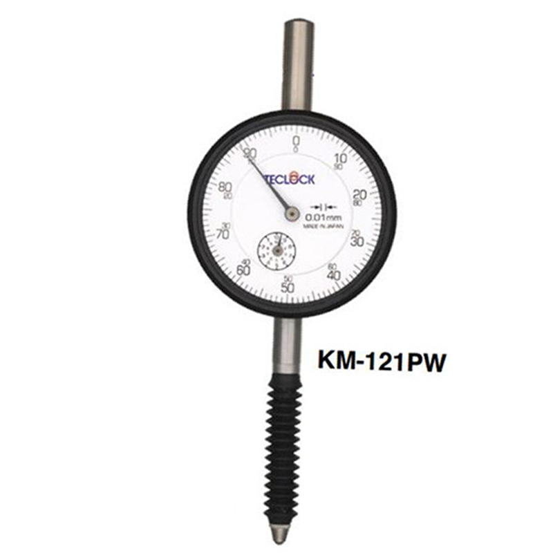 日本TECLOCK防油型精密測(cè)量百分表KM-121PW指針式百分表原裝正品