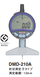 進(jìn)口日本得樂TECLOCK數(shù)顯深度計DMD-210A