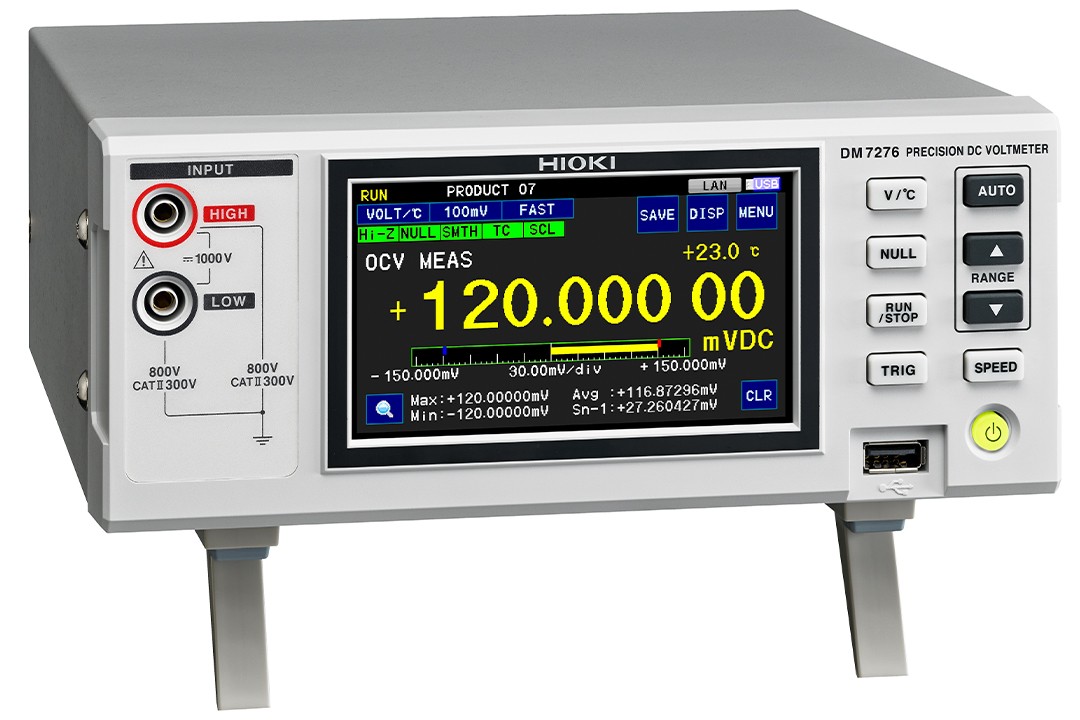 日本hioki進(jìn)口日置直流電壓計 DM7276